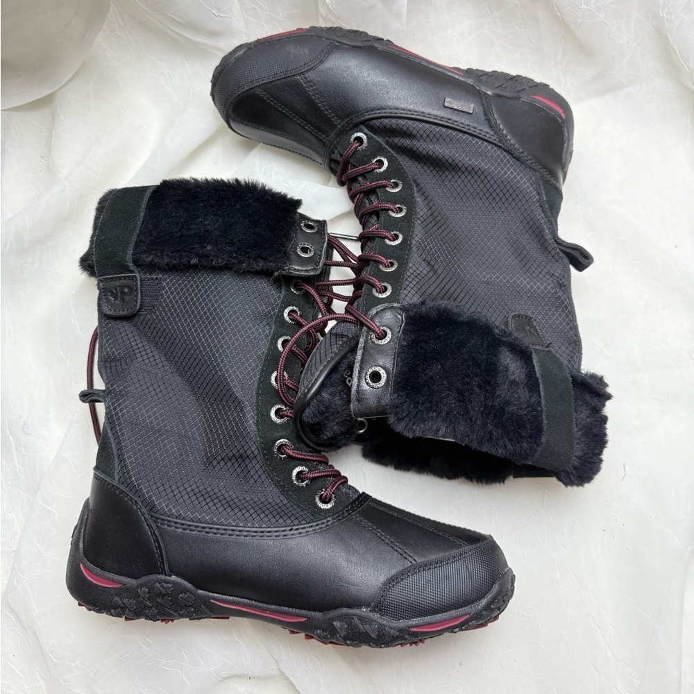 Pajar size 6-6.5 Women's Black Winter Boots
